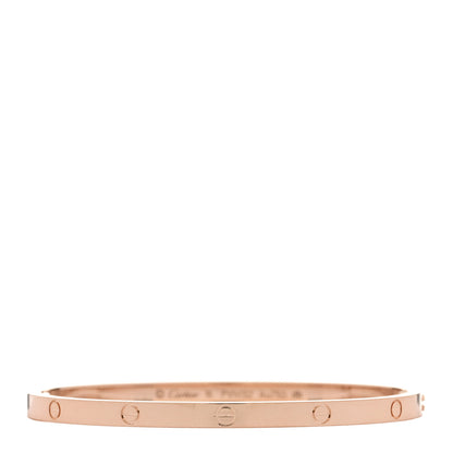 Cartier 18K Pink Gold Small LOVE Bracelet 16 1 of 9