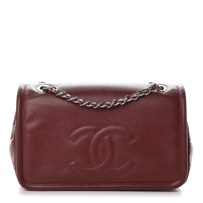 Chanel Caviar Medium Timeless CC Flap Dark Red 1 of 11