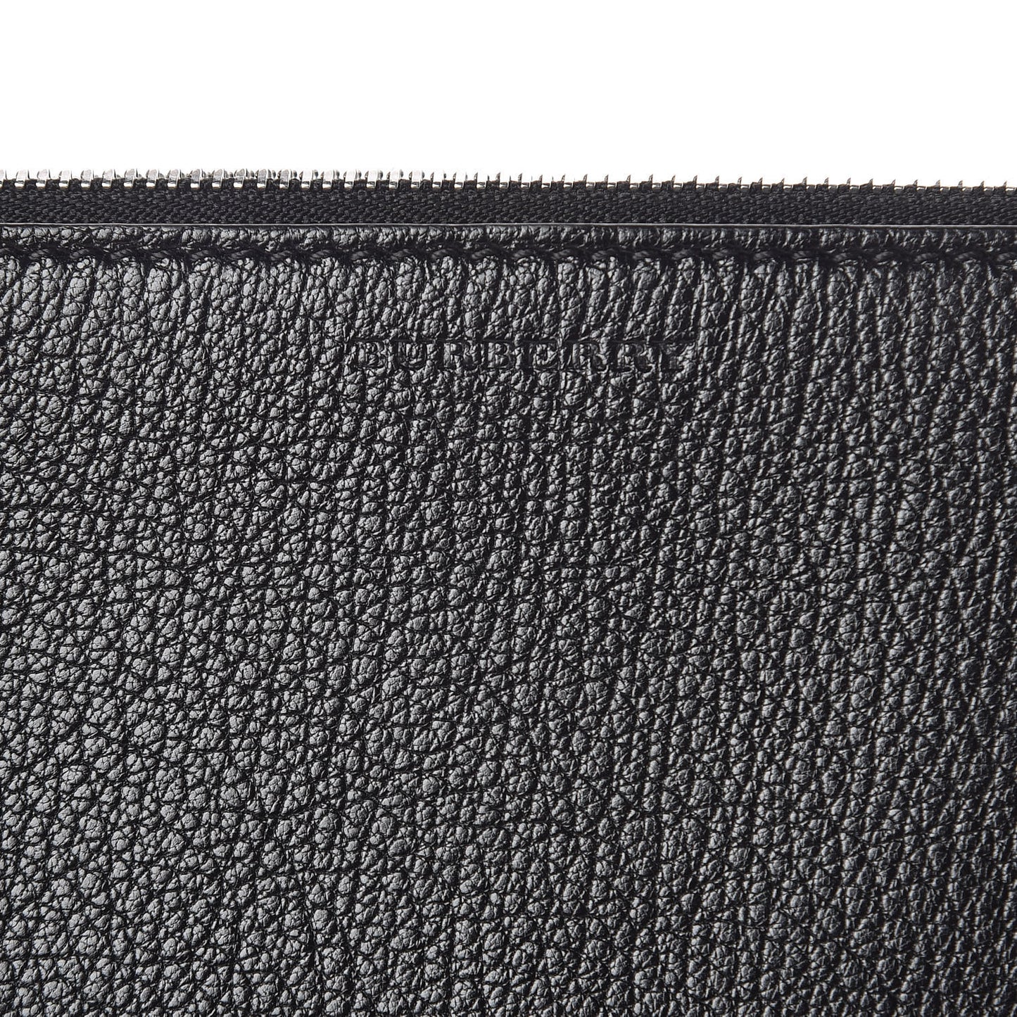 Grainy Goatskin Penhurst D-Ring Triple Zip Crossbody Bag Black