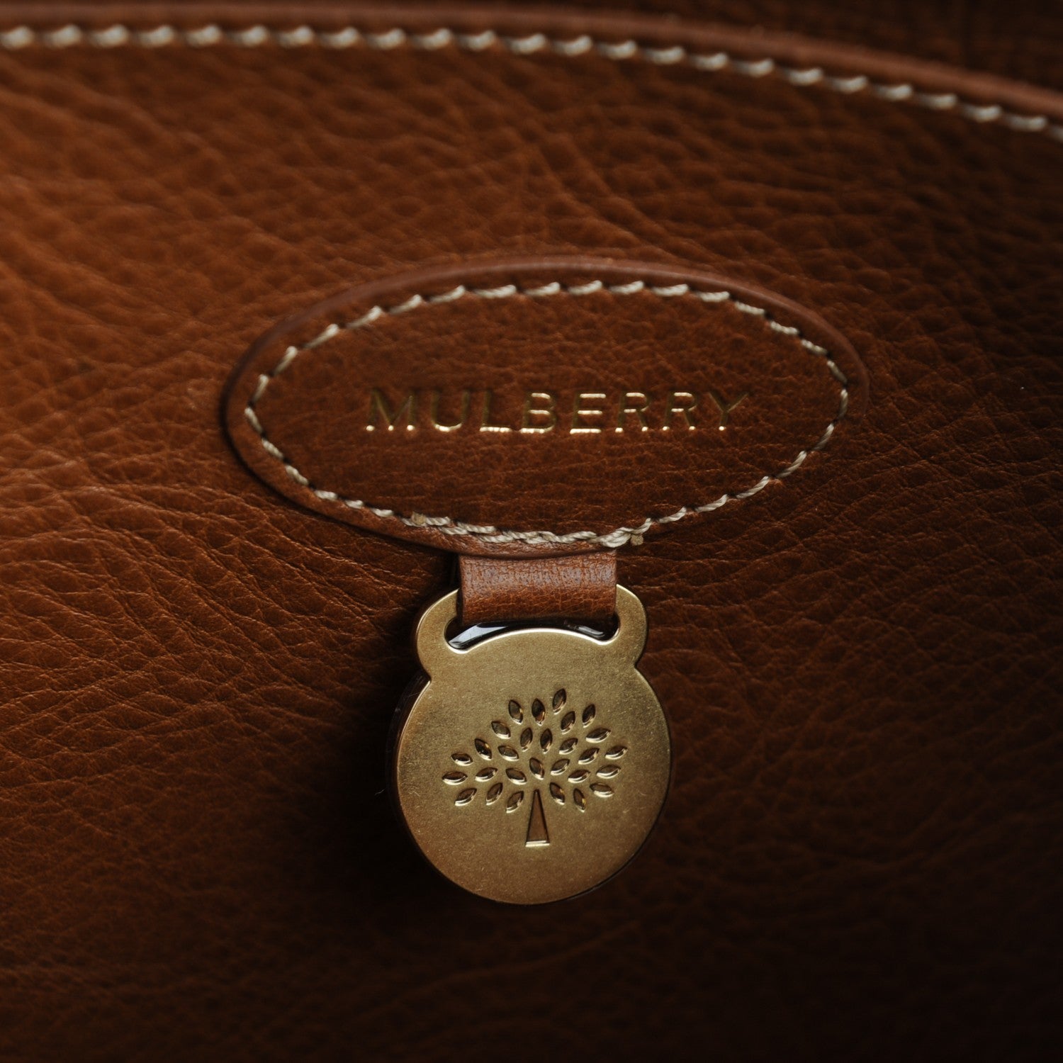 Mulberry Natural Leather Bayswater Oak 6 of 8