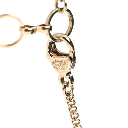 Chanel Resin Camera CC Necklace Black Gold 4 of 4