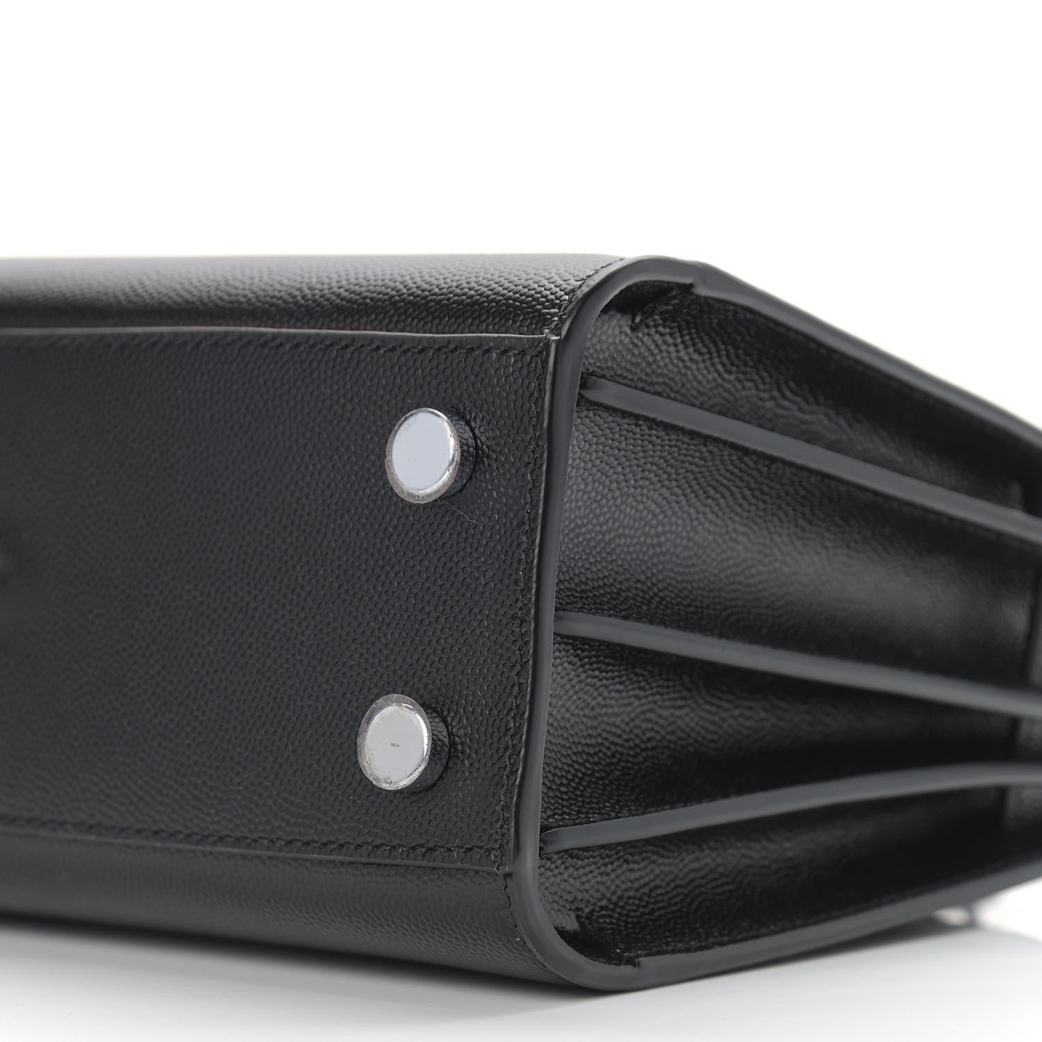 Saint Laurent Grained Calfskin Nano Sac De Jour Black 9 of 9