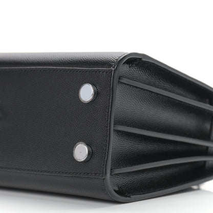 Saint Laurent Grained Calfskin Nano Sac De Jour Black 9 of 9