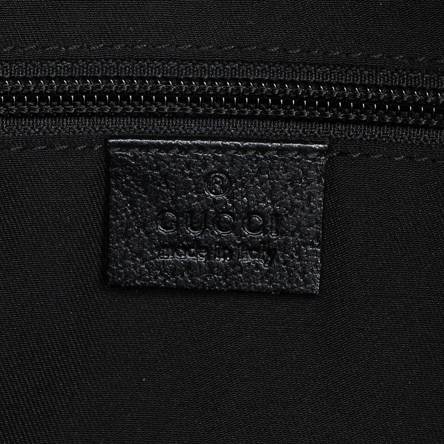 GG Monogram Web Medium Classic Backpack Black