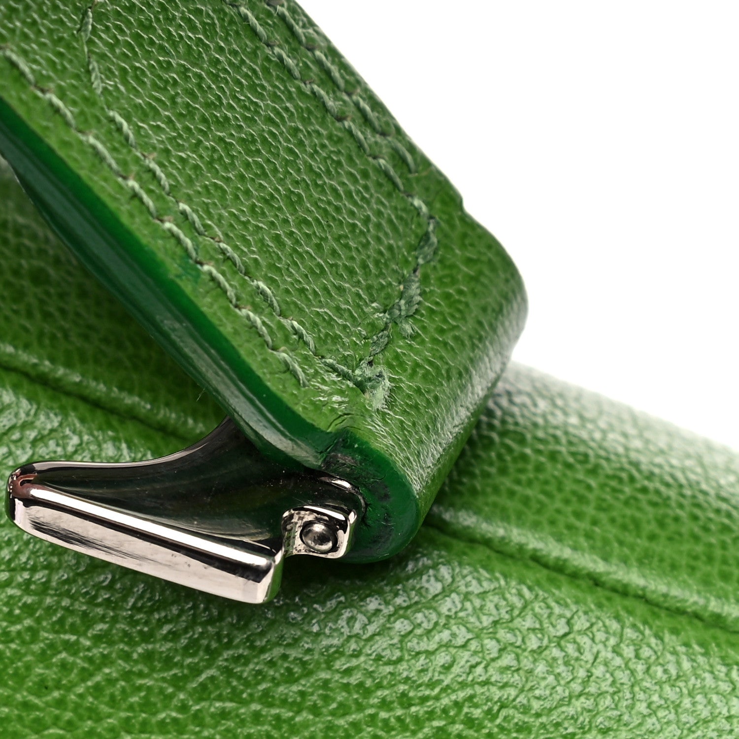 Christian Dior Calfskin Saddle Bag Green 15 of 15