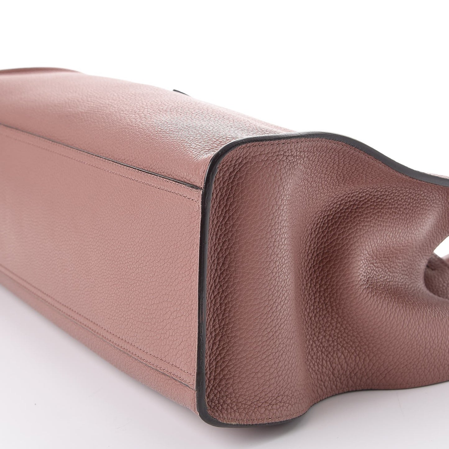 Soft Calfskin Medium Jackie Top Handle Bag Antique Rose