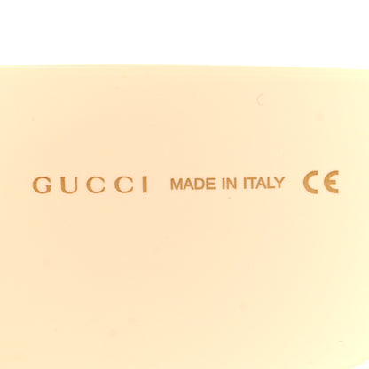 Gucci Acetate Monogram Shield Sunglasses GG0983S White 5 of 7