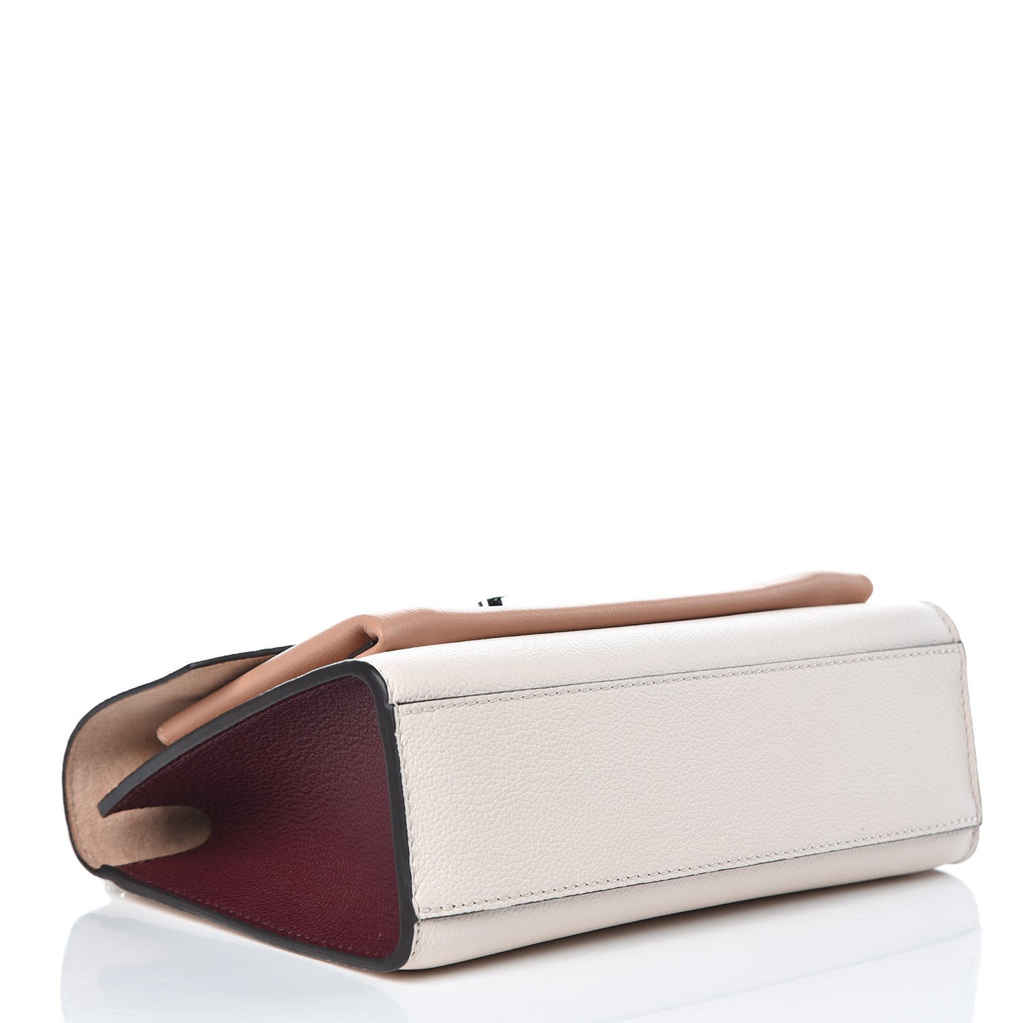 Soft Calfskin Mylockme Chain Bag BB Rose Silk Quartz Calla