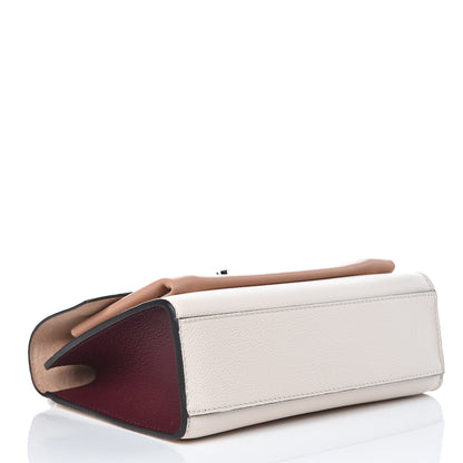 Louis Vuitton Soft Calfskin Mylockme Chain Bag BB Rose Silk Quartz Calla 4 of 9