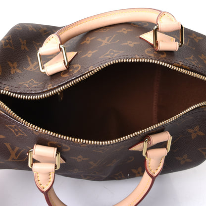 Louis Vuitton Monogram Speedy Bandouliere 25 7 of 12