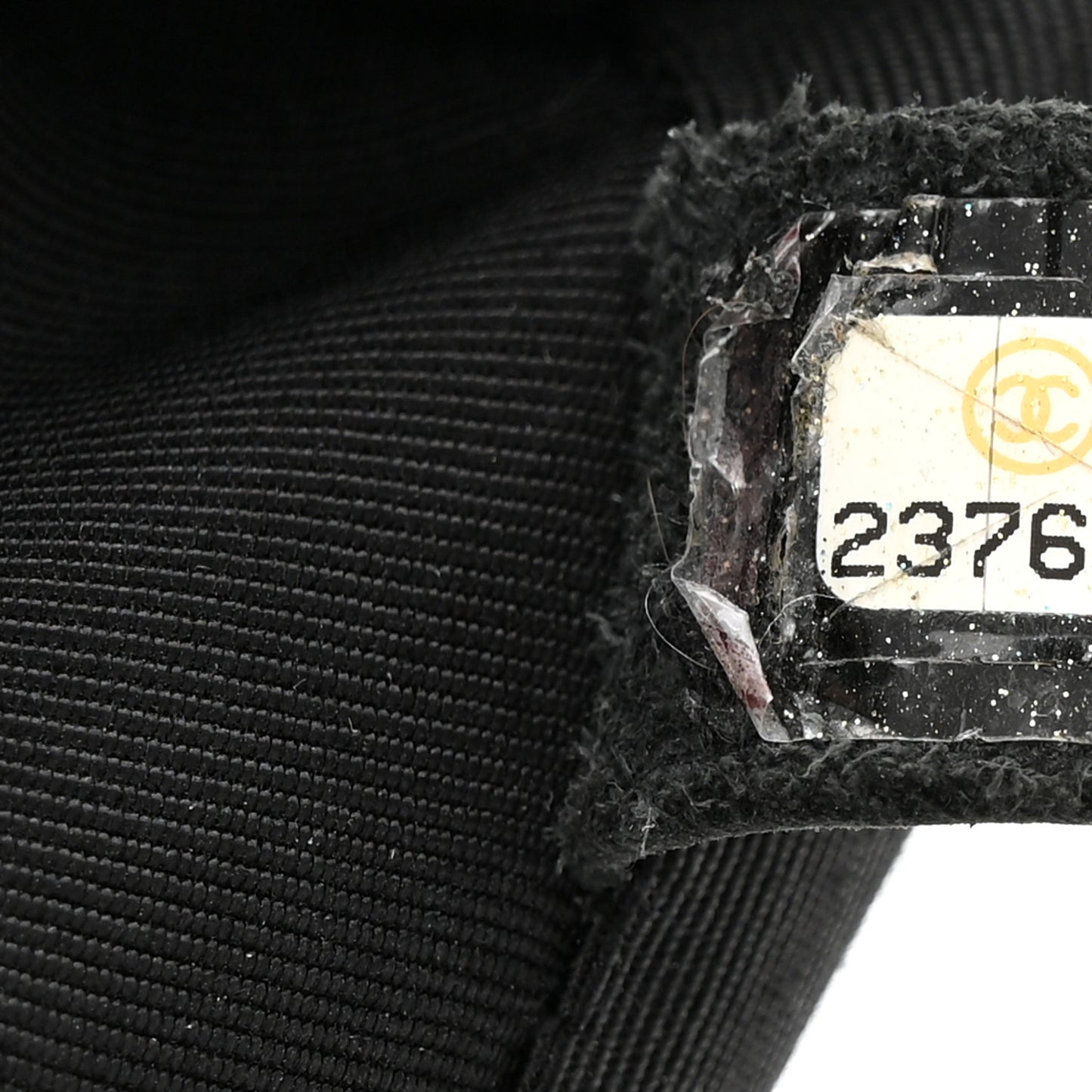 Caviar Quilted Large CC Box Shopping Tote Black