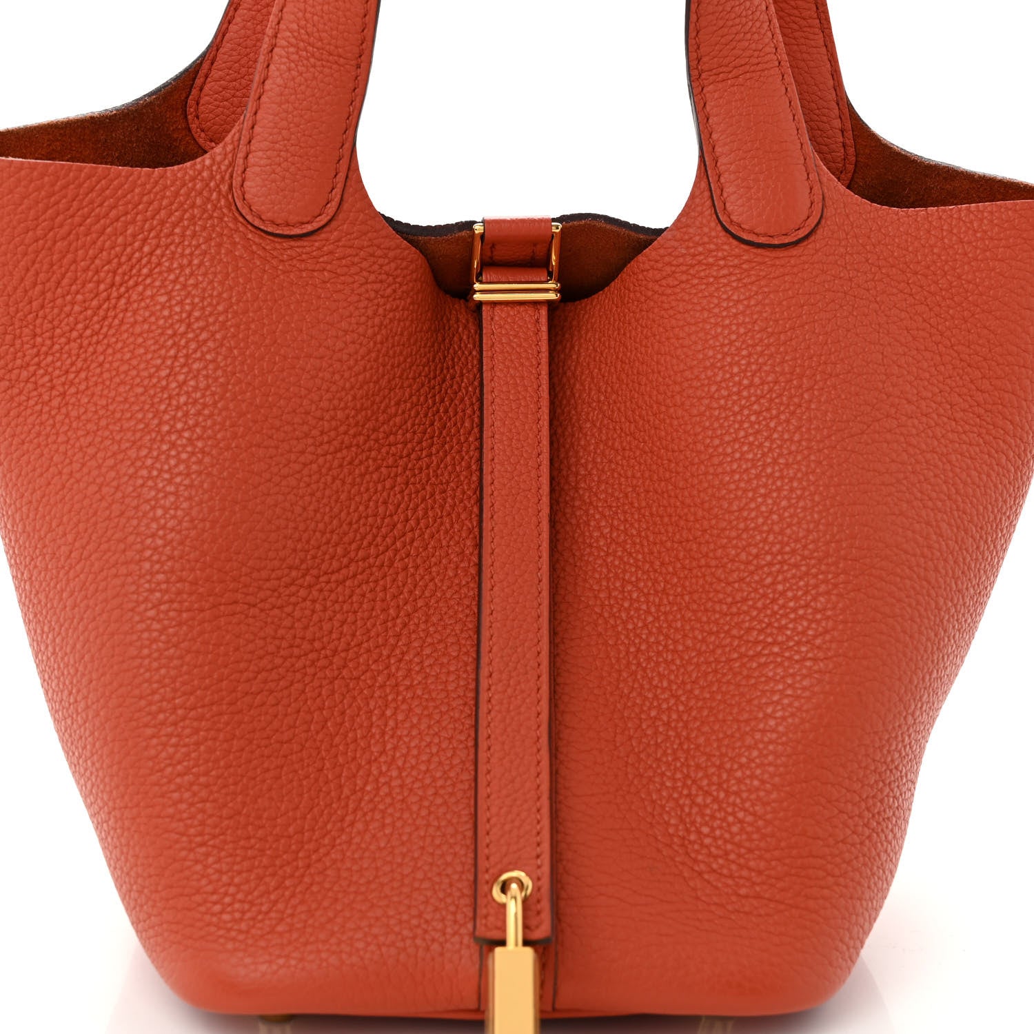 Hermes Taurillon Clemence Picotin Lock 18 PM Terre Battue 8 of 11