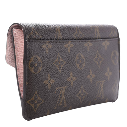 Louis Vuitton Monogram Jeanne Wallet Rose Ballerine 4 of 15