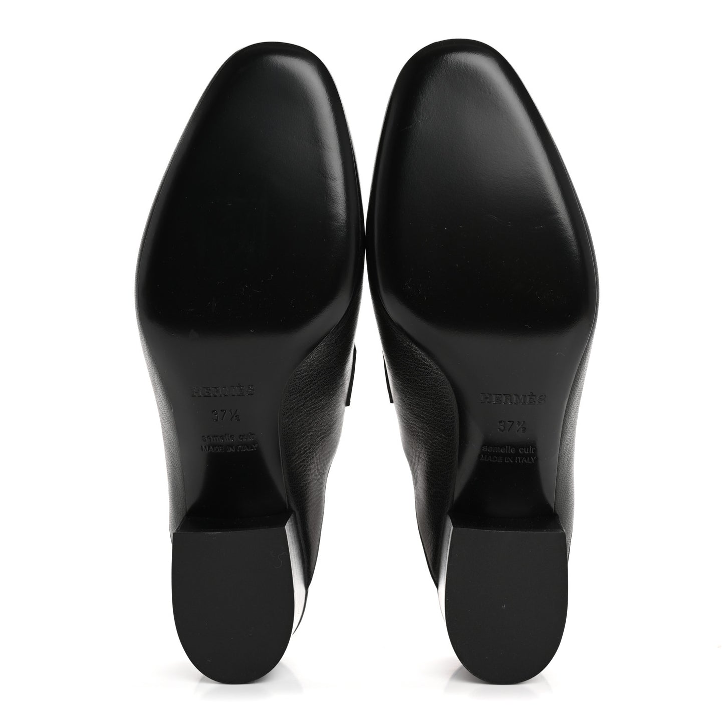 Goatskin Tuileries Mules 37.5 Black