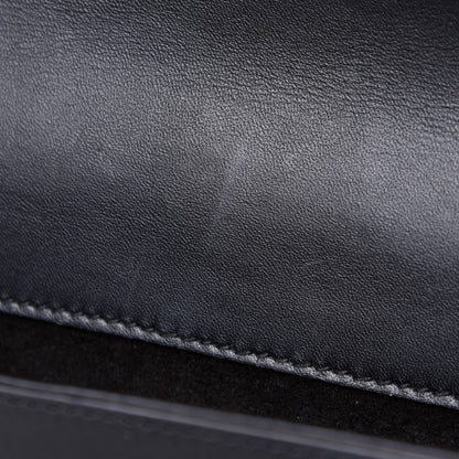 Saint Laurent Smooth Calfskin Medium Classic Monogram Kate Tassel Satchel Black 10 of 10