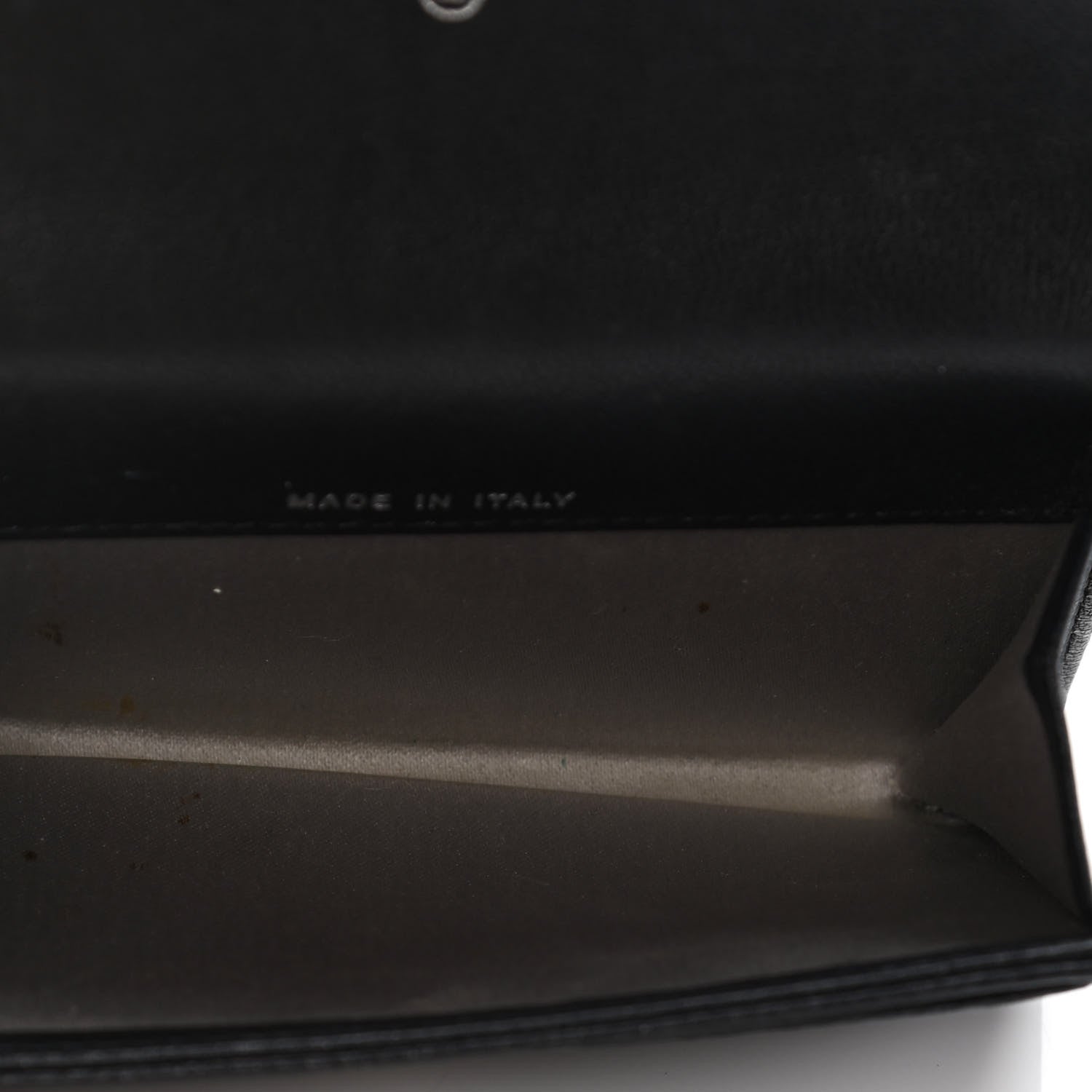 Chanel Lambskin Camellia Embossed Flap Card Holder Black 4 of 4