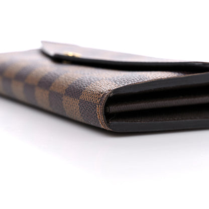Louis Vuitton Damier Ebene Sarah Wallet NM 7 of 11