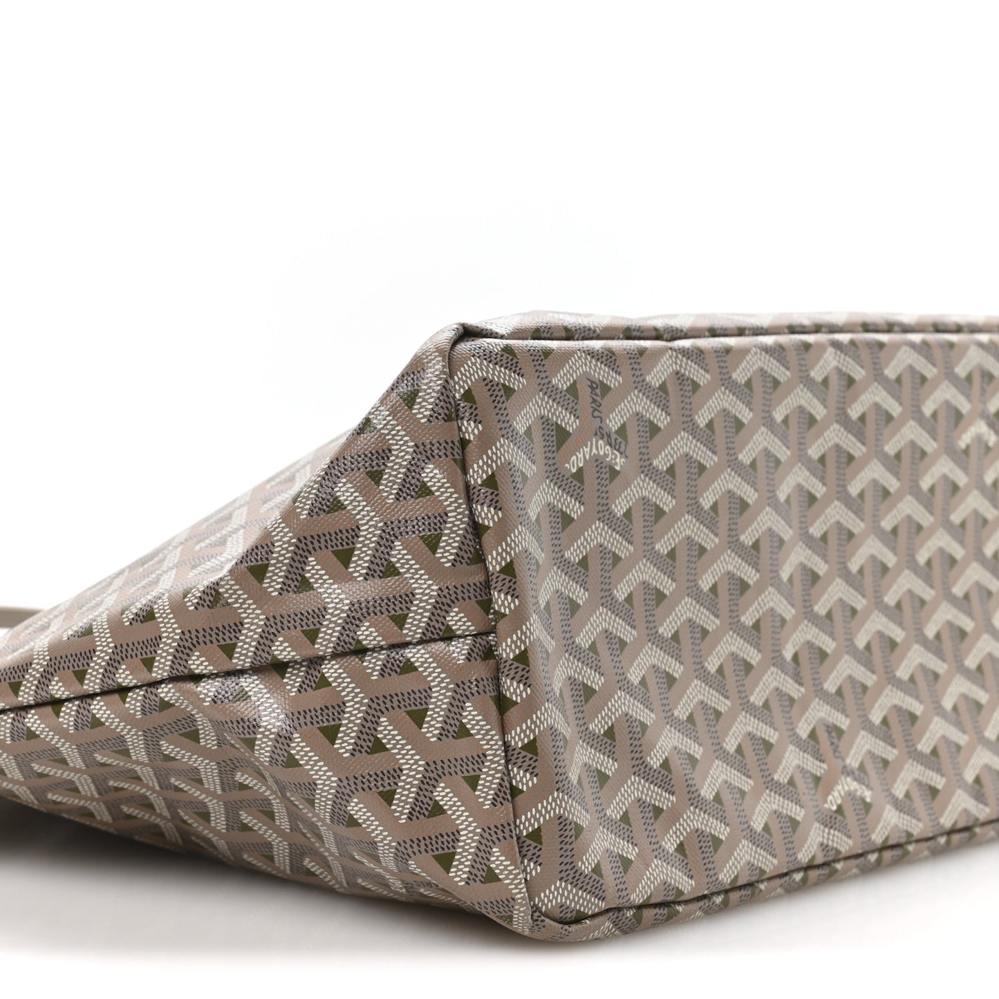 Goyardine Saint Louis Claire Voie PM Grege Khaki
