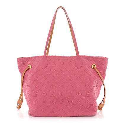 Louis Vuitton Monogram Denim Neverfull MM Rose 1 of 12