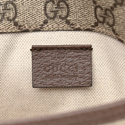 Gucci GG Supreme Monogram Neo Vintage Web Belt Bag Brown 6 of 10