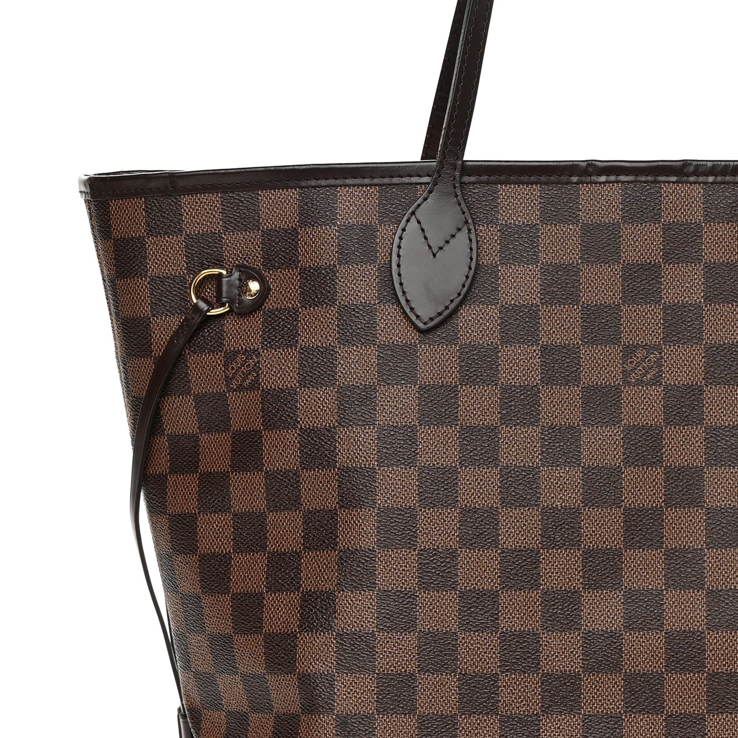 Damier Ebene Neo Neverfull MM Rose Ballerine