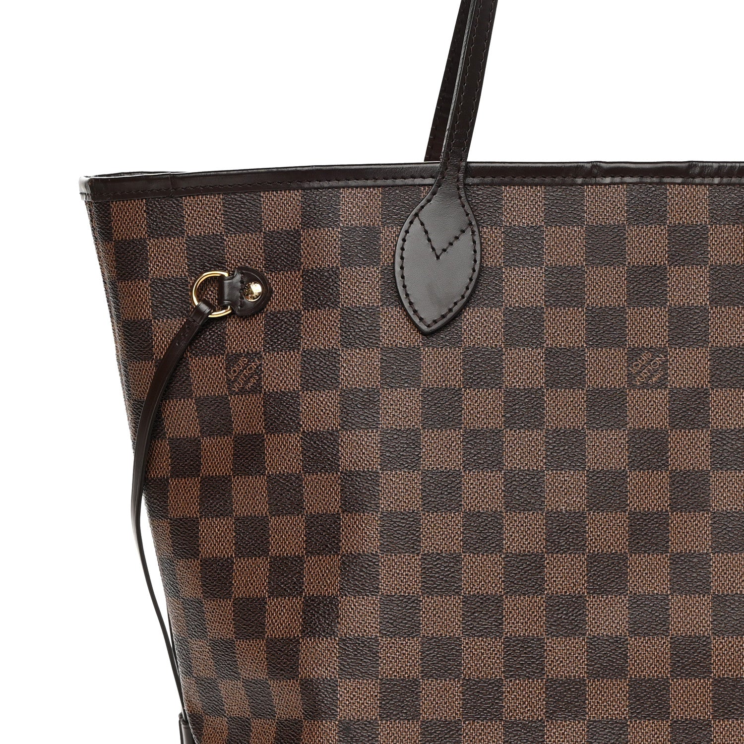 Louis Vuitton Damier Ebene Neo Neverfull MM Rose Ballerine 10 of 26