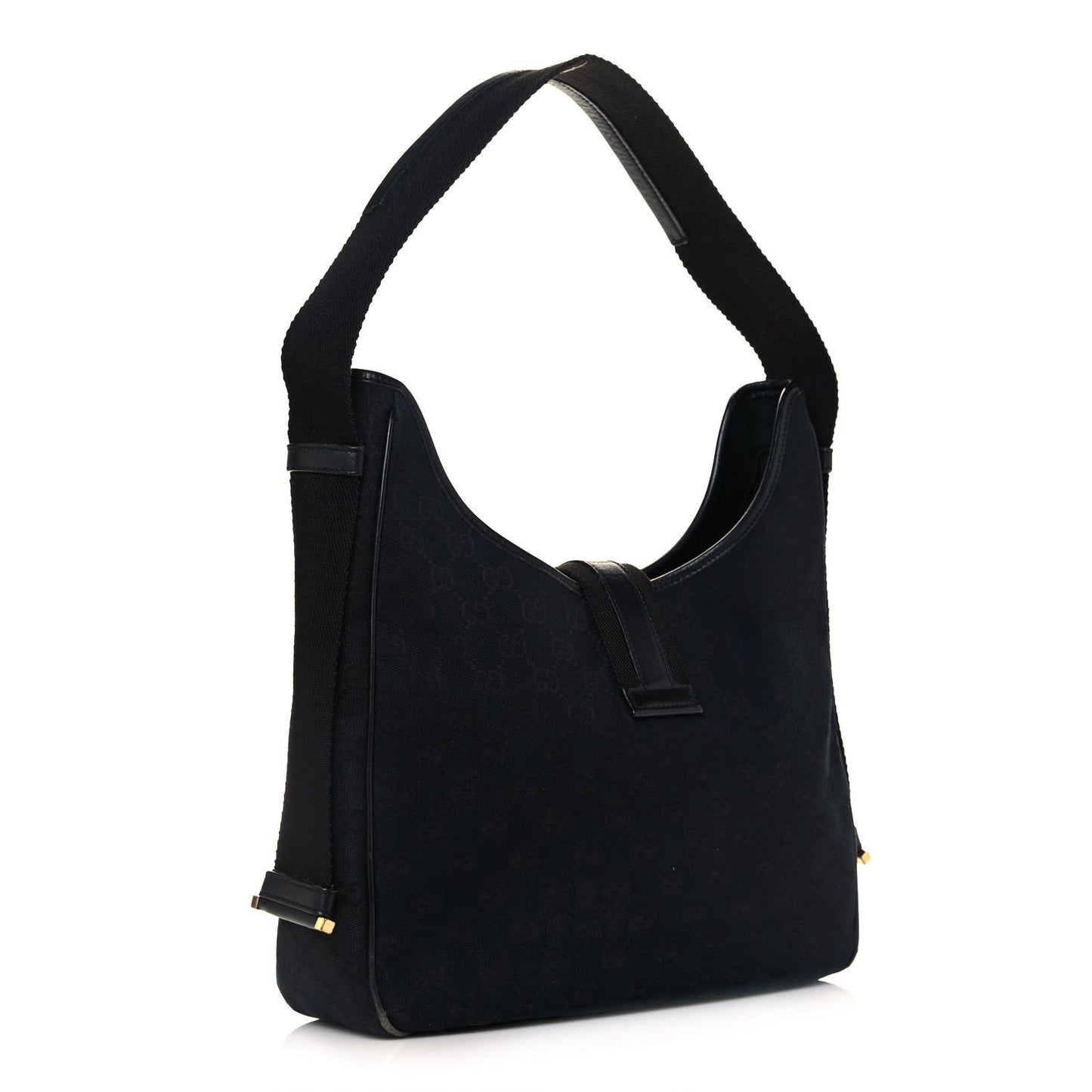 Monogram Jackie O Hobo Black