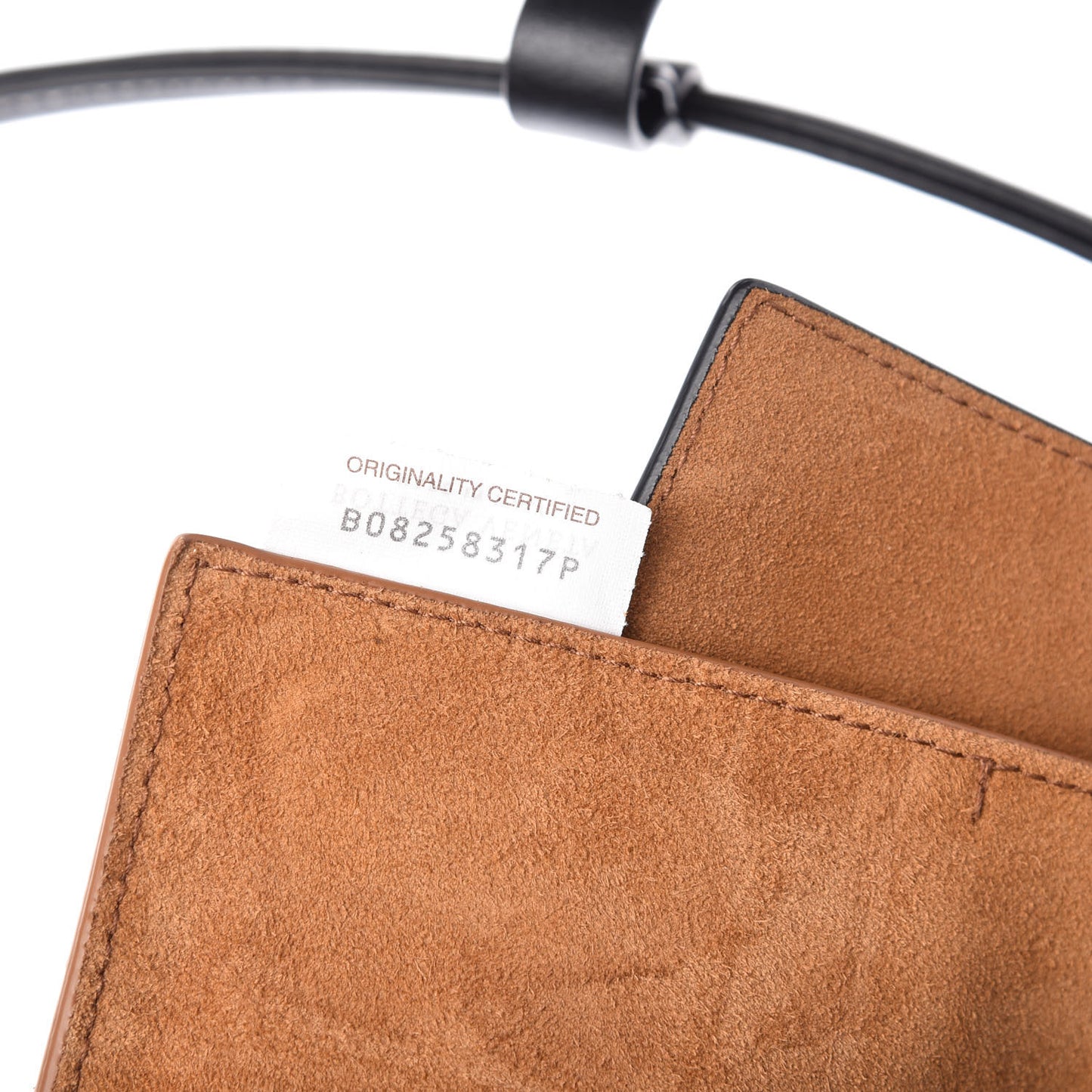 French Calfskin Maxi Intrecciato Small Arco Black