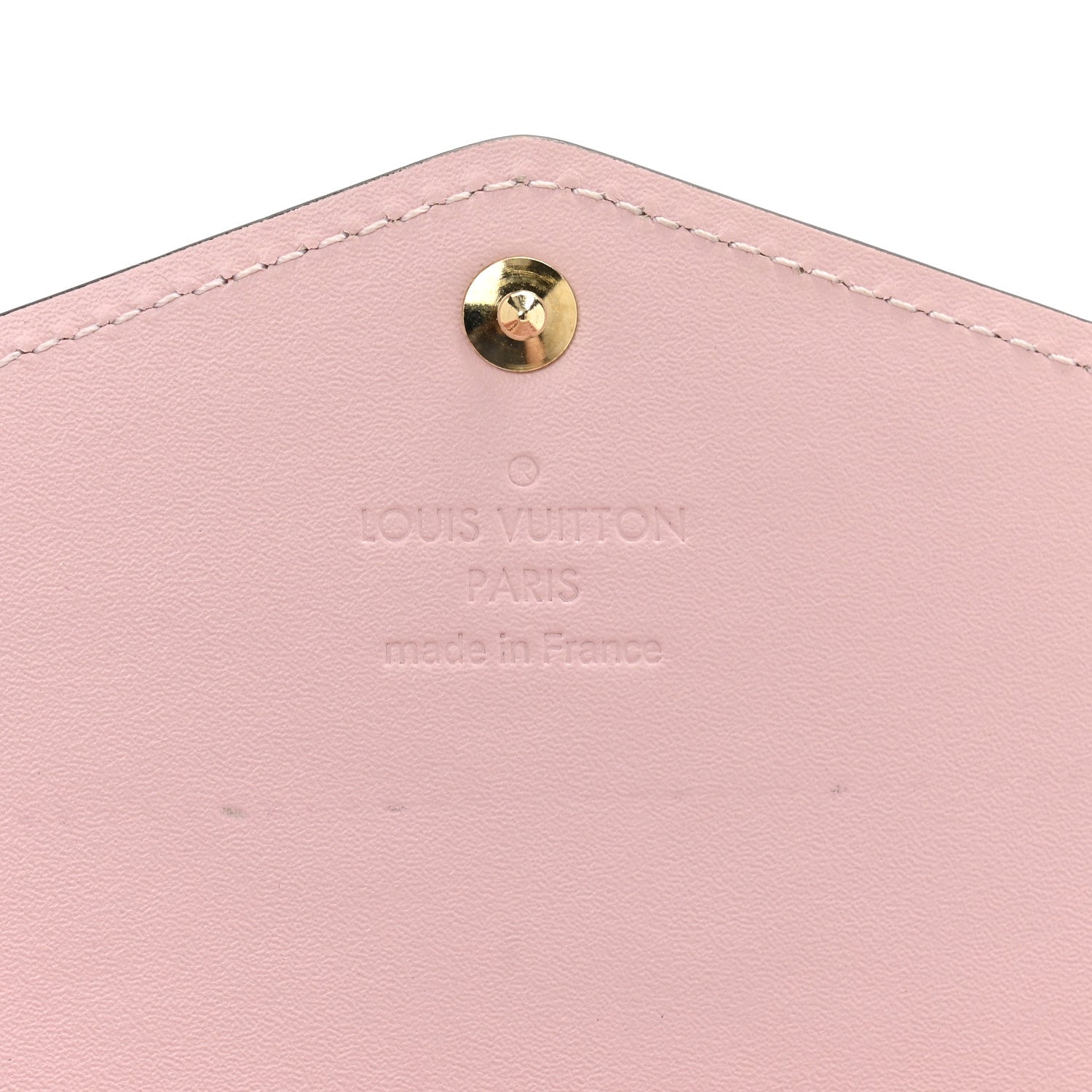 Louis Vuitton Vernis Rayures Sarah Wallet NM Dune 6 of 9