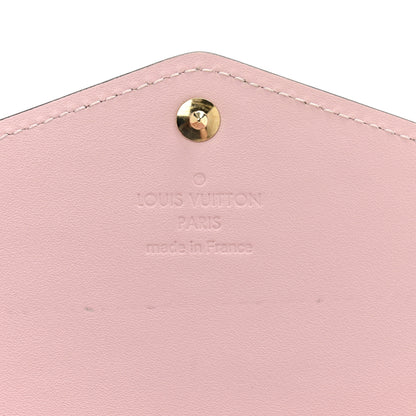 Louis Vuitton Vernis Rayures Sarah Wallet NM Dune 6 of 9
