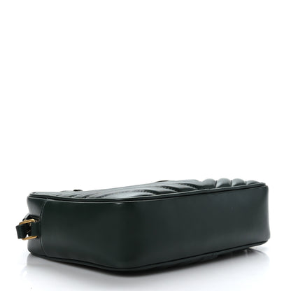 Saint Laurent Calfskin Matelasse Monogram Lou Camera Bag Military Green 4 of 9