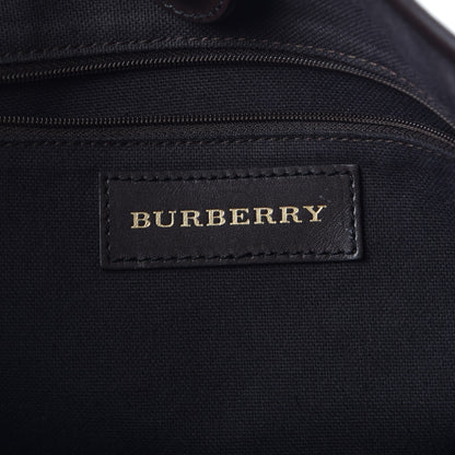 Burberry Haymarket Check Large Nick Tote Chocolate 6 of 12