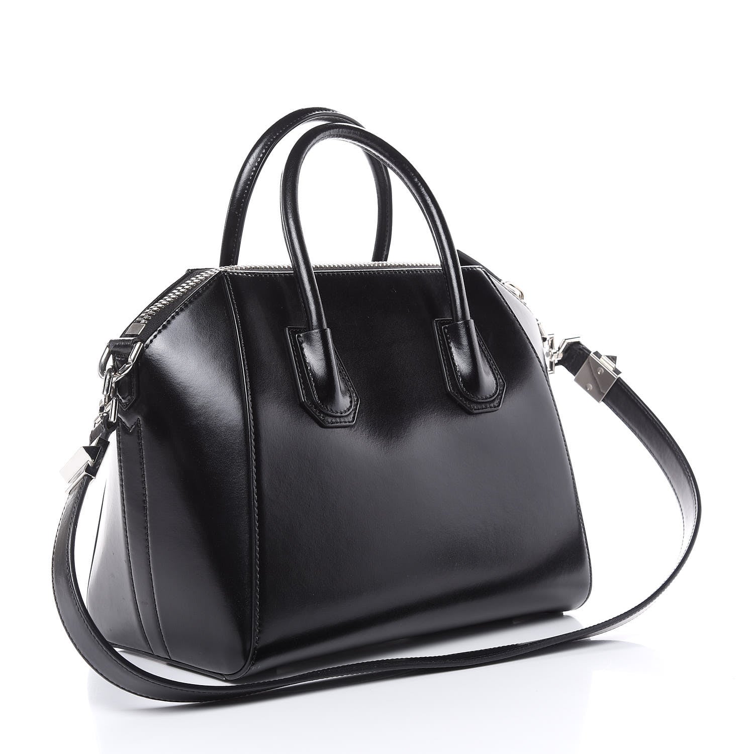 Givenchy Shiny Lord Calfskin Small Antigona Black 4 of 15