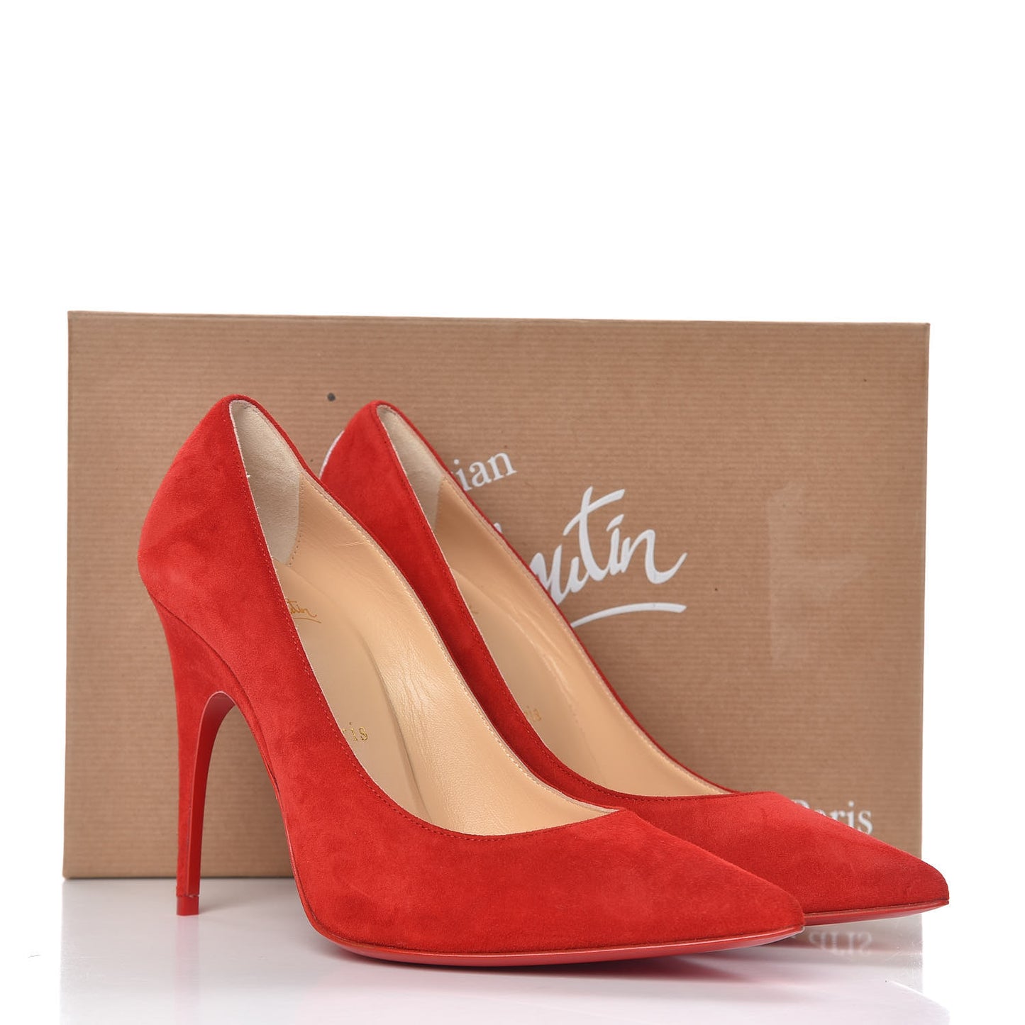 Veau Velours Alminette 100 Pumps 37.5 Loubi