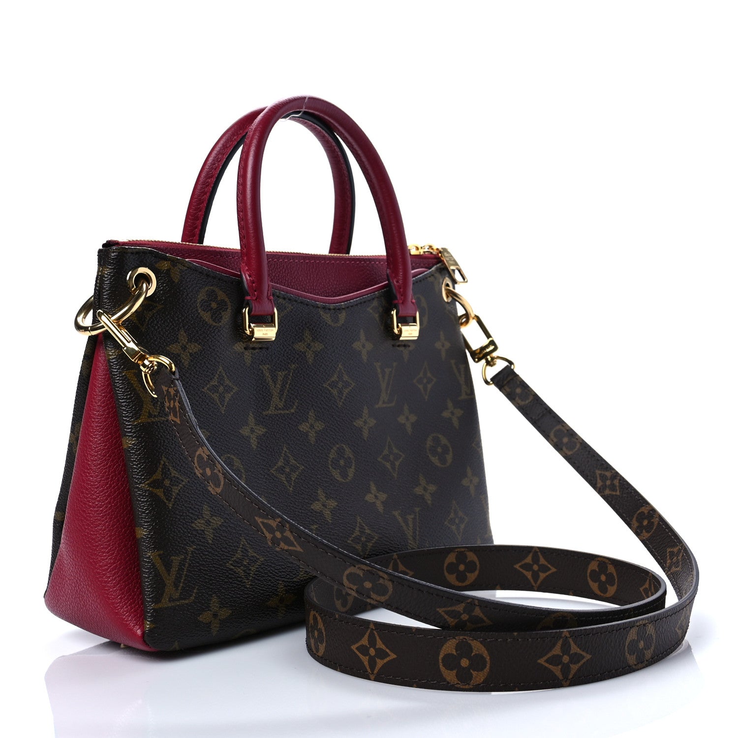 Louis Vuitton Monogram Pallas Full BB Lie De Vin 3 of 7