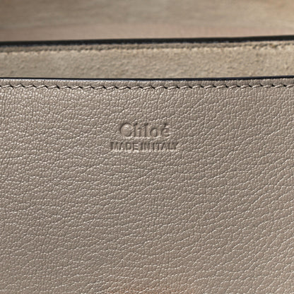 Chloe Grained Lambskin Drew Shoulder Bag Motty Grey 5 of 12