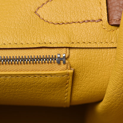 Hermes Togo Swift Officier Birkin 30 Gold Ambre 23 of 33