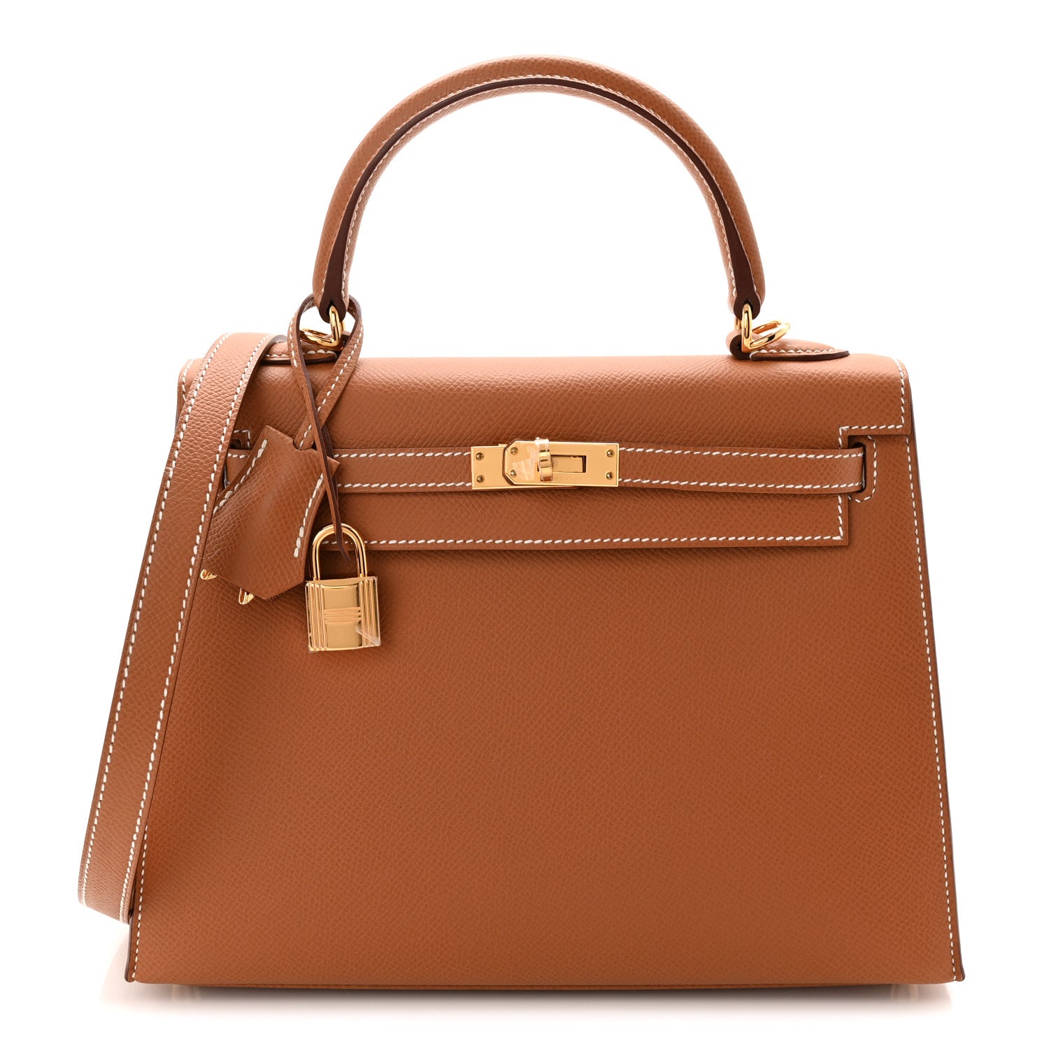 Hermes Epsom Kelly Sellier 25 Gold 1 of 11