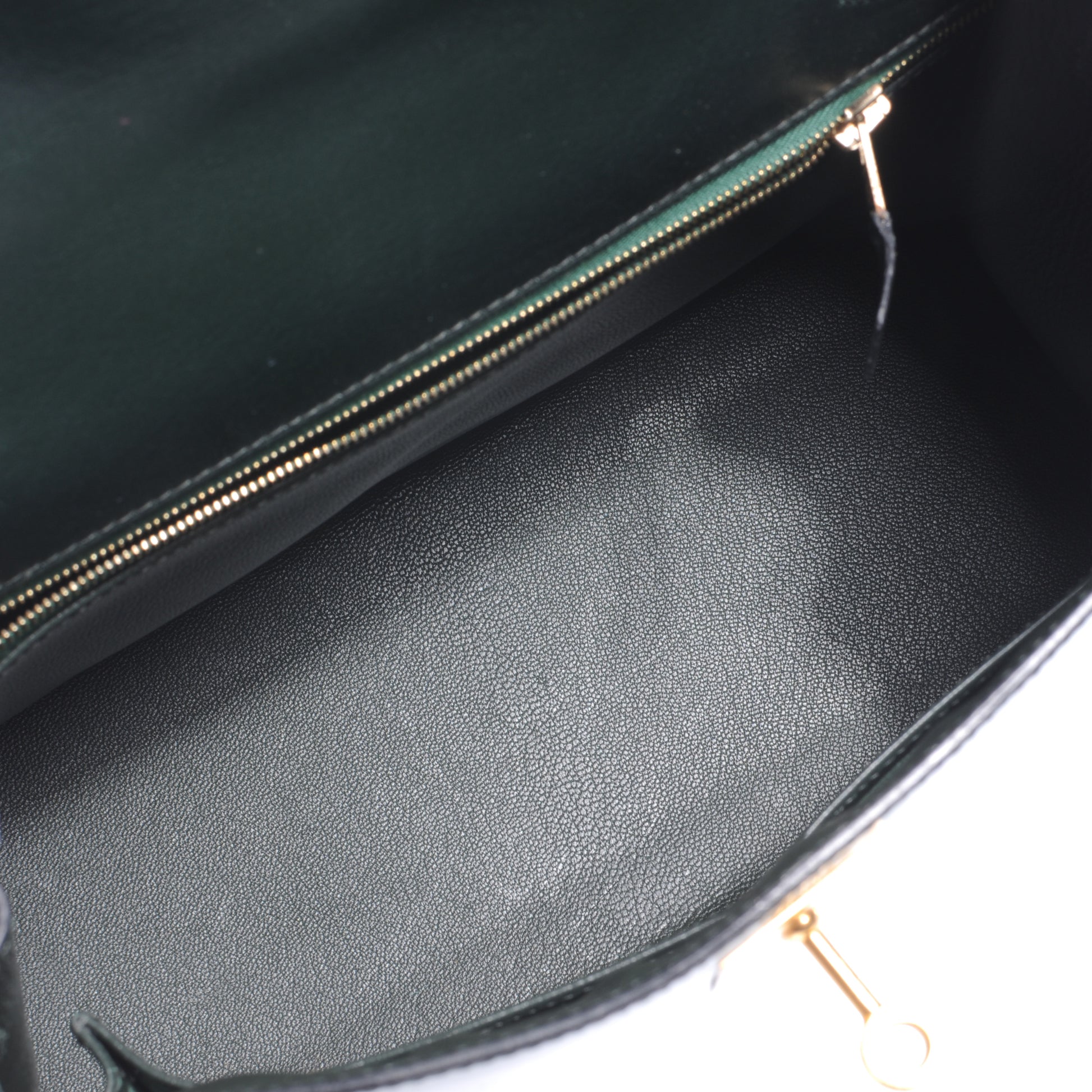 Hermes Box Calf Kelly 28 Vert Fonce 10 of 11