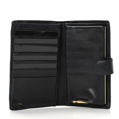 Chanel Caviar Timeless CC French Wallet Black 5 of 11