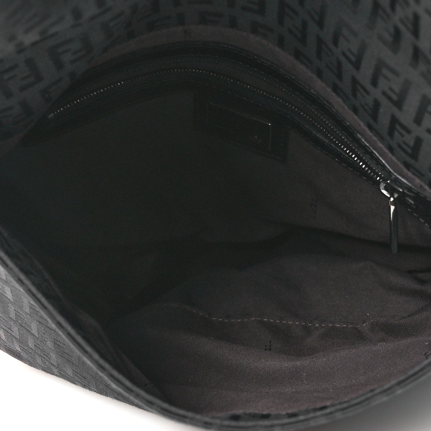 Fendi Zucchino Mama Baguette Black 8 of 23