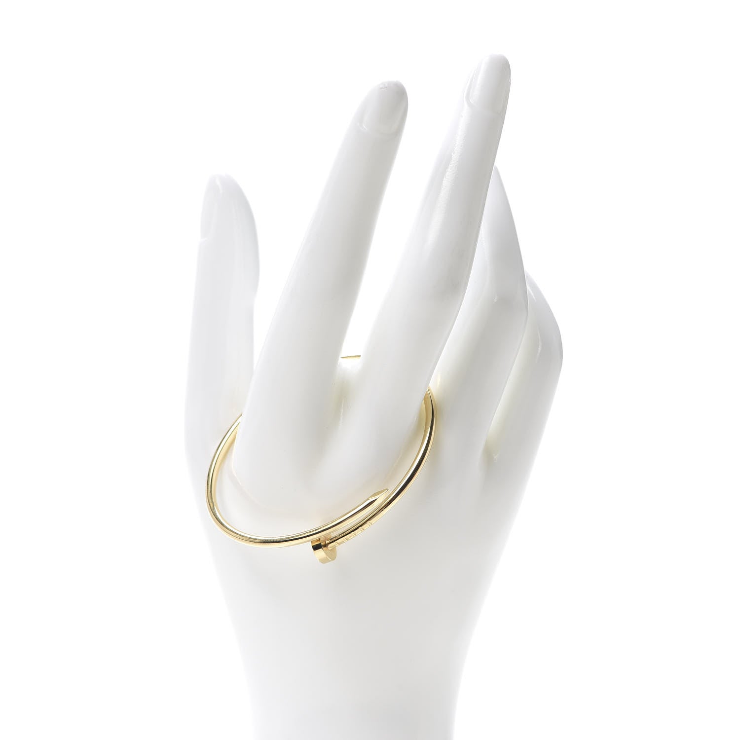 Cartier 18K Yellow Gold Small Juste Un Clou Bracelet 15 2 of 6