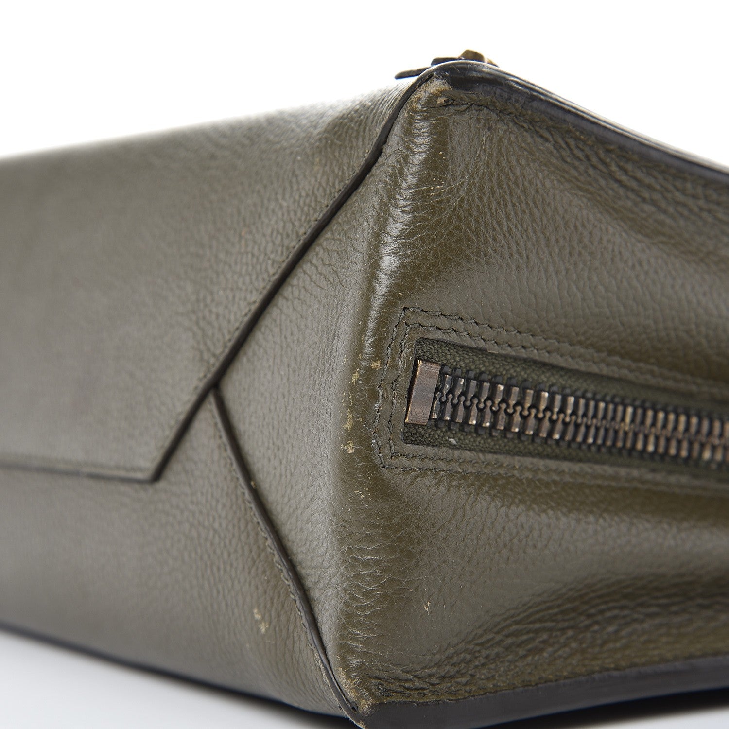 Balenciaga Veau Papier A6 Zip Around Tote Green 14 of 16
