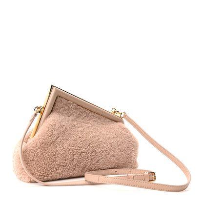 Fendi Shearling Small Fendi First Rosa Plaster 3 of 10