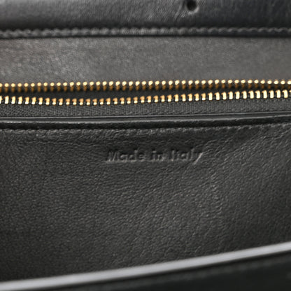 Celine Box Calfskin Medium Classic Box Flap Bag Black 4 of 11