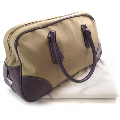 Prada Canapa Cinghiale Bowler Viola 3 of 15