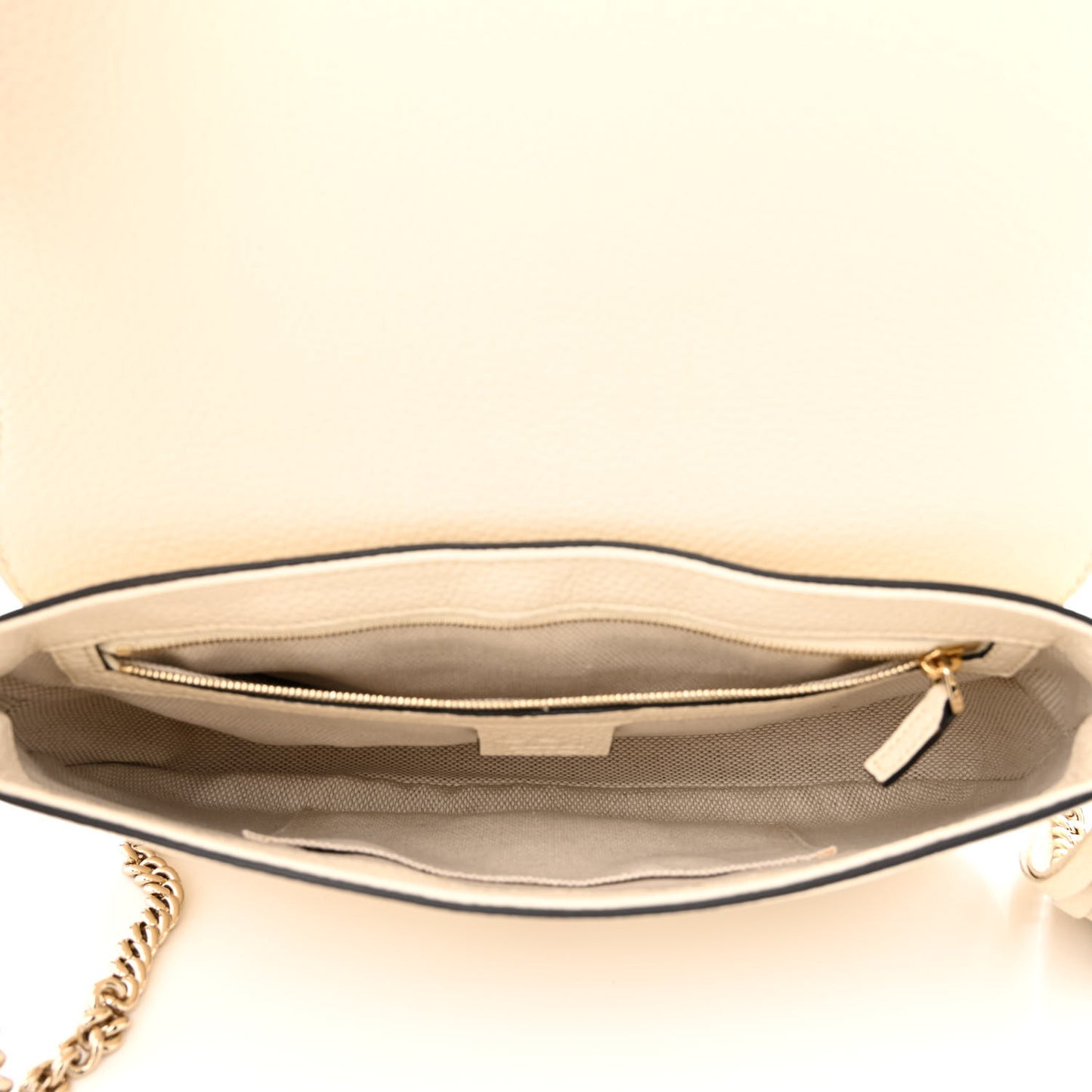 Cellarius Calfskin Medium Soho Flap Crossbody Ivoire