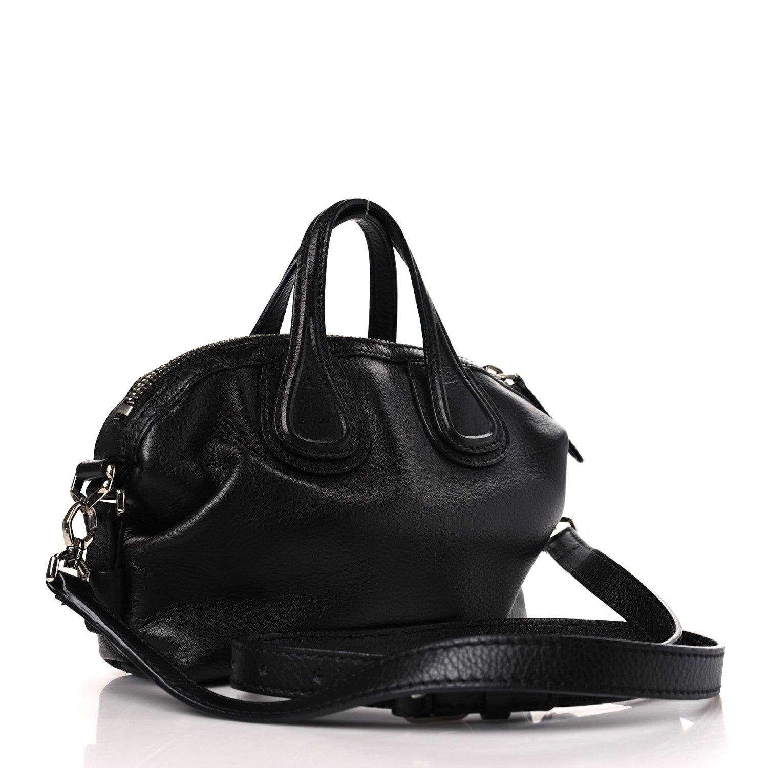 Givenchy Waxed Calfskin Micro Nightingale Black 3 of 9