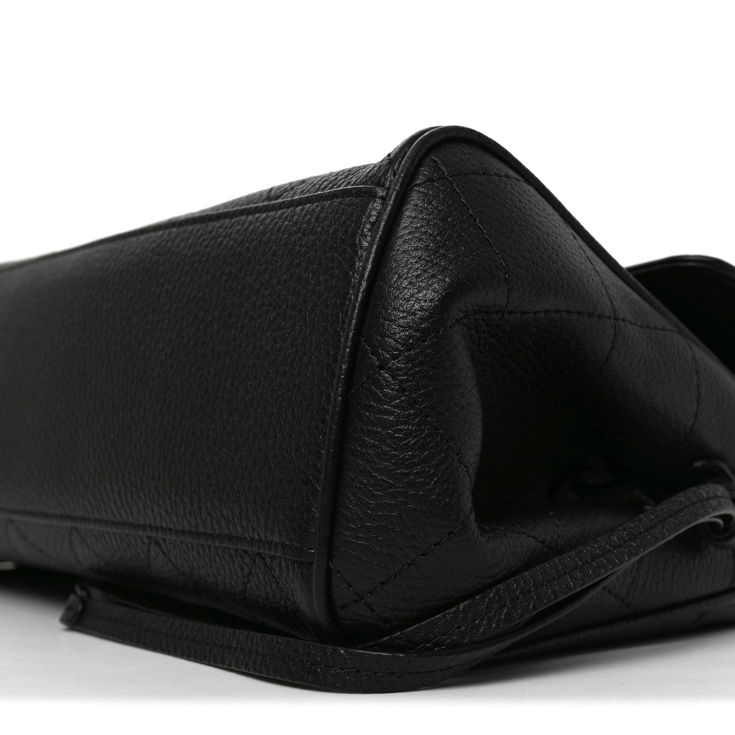 Chanel Grained Calfskin Urban Essentials Small Shopping Bag Black 10 of 11