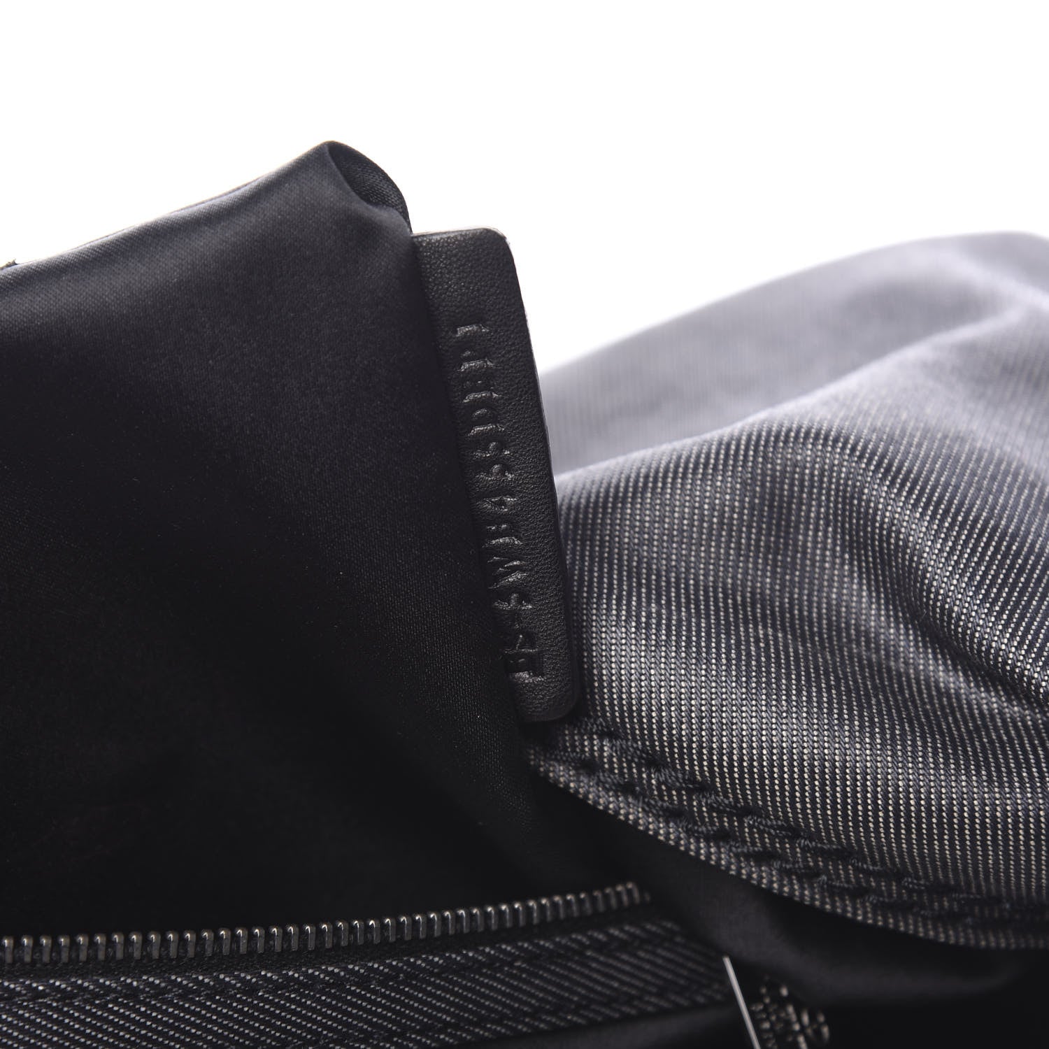 Valentino Garavani Denim 360 Bow Hobo Grey 6 of 11